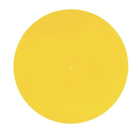 Turntable Mat Record Platter Slipmat Low Noise Acrylic Record Player Platter Slip Mats for 12 Inch Record Player Transparent Yellow