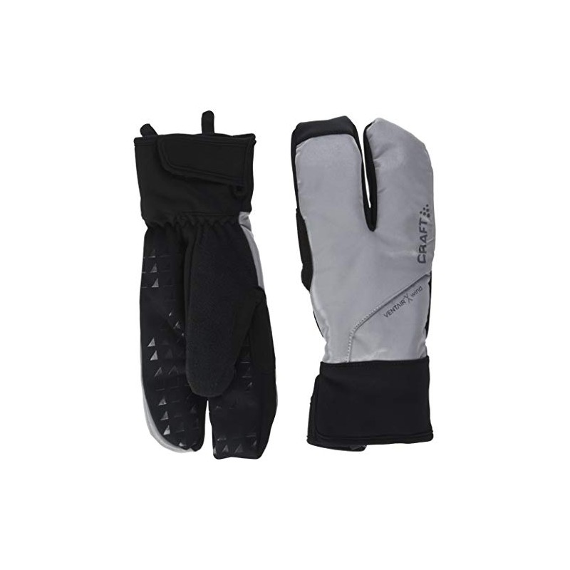 Craft Sportswear - Guantes de Ciclismo Unisex (Reflectantes, Resistentes al