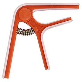 Aria Ultra Lightweight Guitar Capos GC – 12 – Nylon Acoustic/Electric Guitar for , pink/red