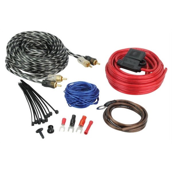 Scosche KPA12CC 12 Gauge Speaker Wire Kit, Complete Car Audio