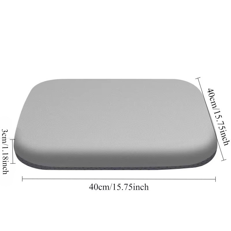 Memory Foam Seat Cushion for Long Sitting – Soft Padded