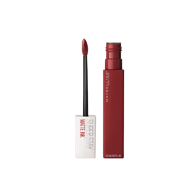 Maybelline Labial Liquido Matte Larga Duracion Superstay, Matte Ink 50