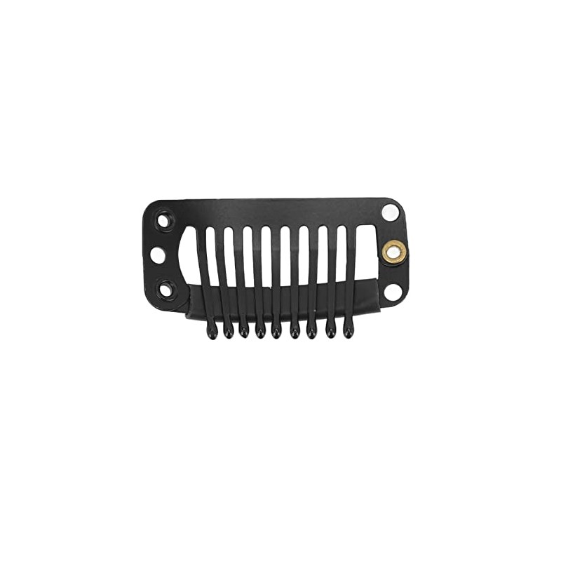 Clips de Peine de Acero Inoxidable Fijación Peluca 40 Piezas