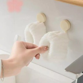 손목 세안밴드 물흡수 흘러내림방지 2개입 Wrist Washing Band Water Absorbent Anti-Slip Set of 2 [White]