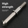 Saddle Clamp Seatpost Titanium Alloy Bolt Screw Gasket for Brompton