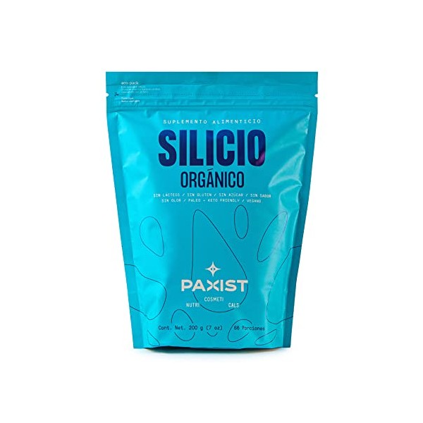 PAXIST - Silicio Orgnico, Algas fosilizadas - Suplemento Alimenticio -