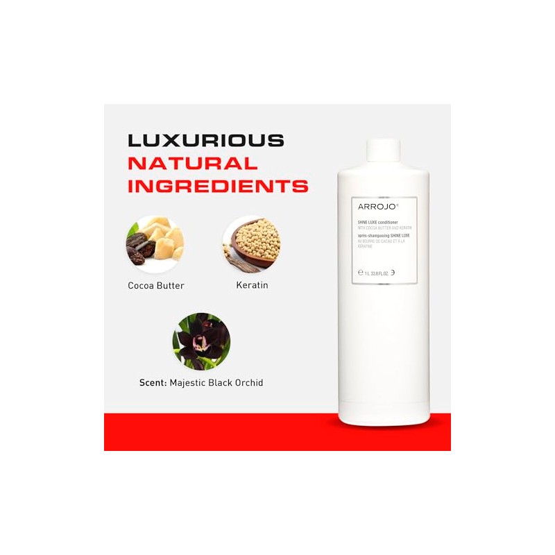 ARROJO Shine Luxe Conditioner, 33.8 Fl Oz