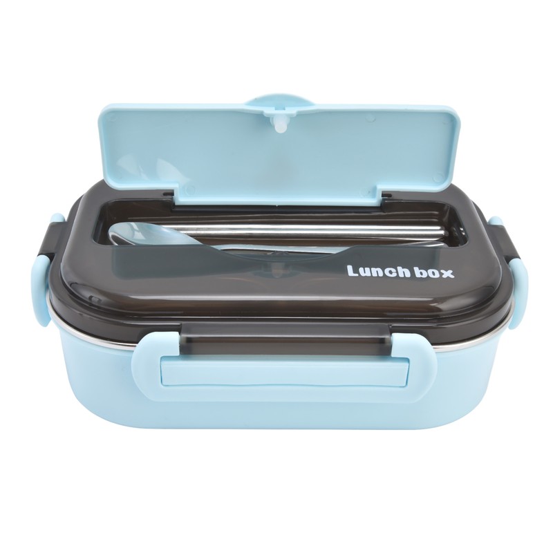 1L Bento Box 304 Stainless Steel Compartment Leak Proof Portable