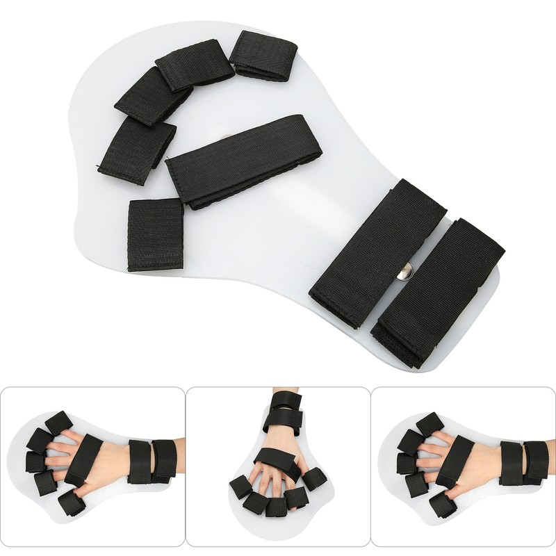 Hand Splint Finger Flexion Adduction Correction Fixation Rehabilitation Device FingerboardRight