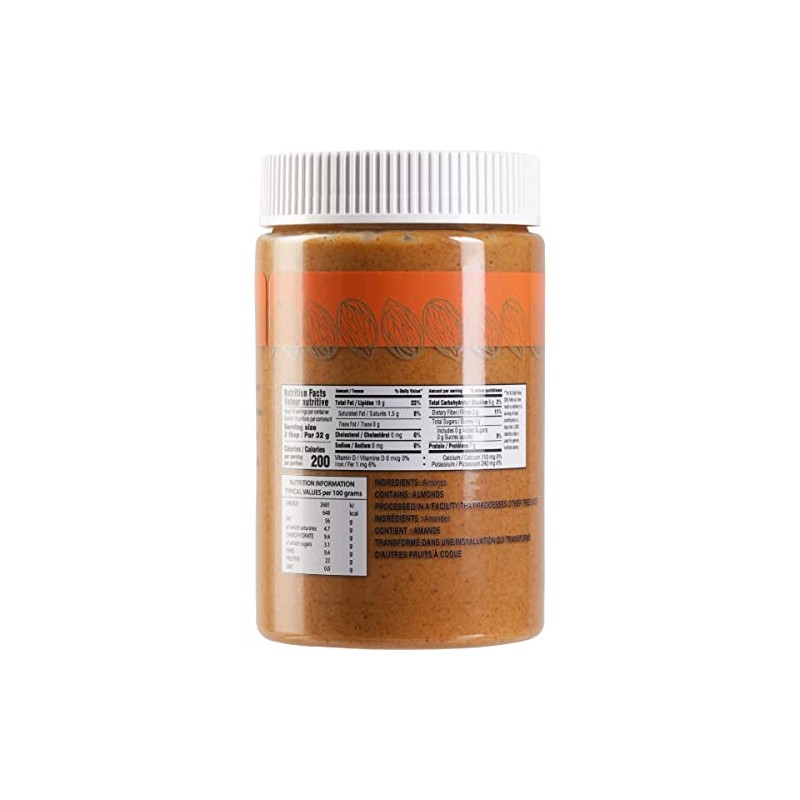 Gefen Pure Roasted Almond Butter, 16oz (2 Pack) Just One