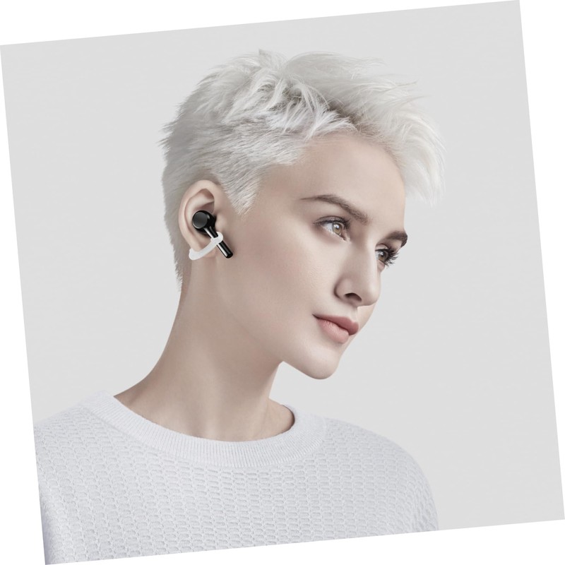 LALAFINA 2pcs Lost Earphone Hooks for Durable Clips to Prevent
