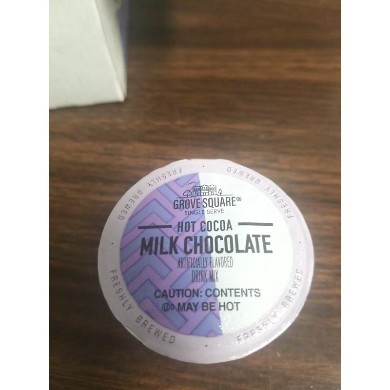 Grove Square (12 K-PODS) GROVE SQUARE KEURIG MILK CHOCOLATE HOT