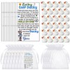 Blueweenly 72 Pcs Golf Party Favors Lucky Ducks with Card
