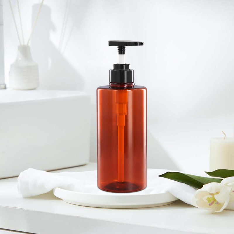 Volumoon Pack of 2 500 ml Refillable Soap Dispenser, Empty