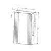 Huber Doorbell, Mechanical Two-tone, 80 dB(A), 8-12V, White, Model 13001