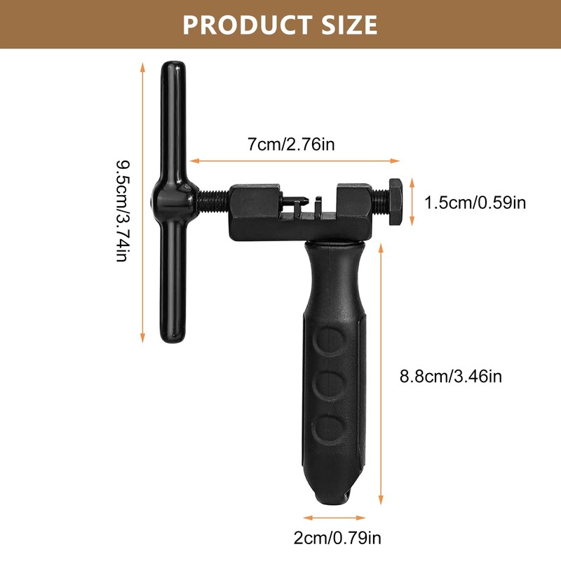 DOETYD Bike Chain Tool Removal Wrench Bicycle Repair Kit Bicycle