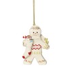 Lenox Ornament, 2025 Gingerbread with Stocking Ornament, Made from Porcelain,