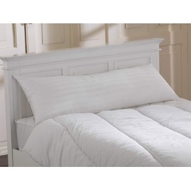 Lancashire Textiles Polycotton Cotton Blend Super Bounce Hollowfibre Single 3 FT Long Bolster Pillow