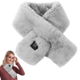 Heated Neck Wrap, 3 Adjustable Heat Level USB Neck Heating Pad Neck Heating Pad Electric Heating Scarf Wireless Heating Pad for Women Men Winter Warming