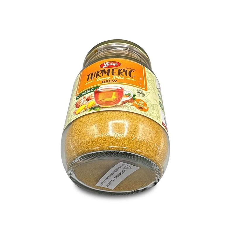 Ludy's Instant Turmeric Luyang Dilaw Brew Classic. 360g Pack of