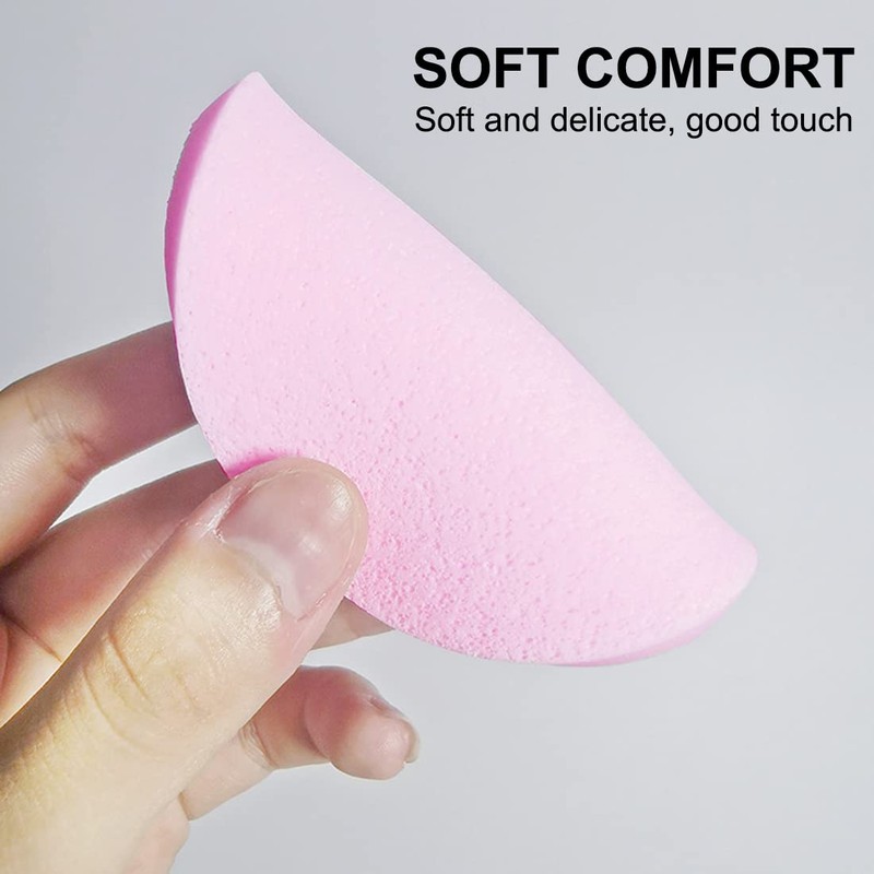 LONSVTTU 24 Piece Make-Up Sponge Set Face Sponge Pads Exfoliating