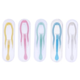 Artibetter 5 Lens Tool Conjunto de Coloridos E Inserter con Estuche de Almacenamiento Aplicador de Contacto con Consejos Suaves para Viajar Y Hogar