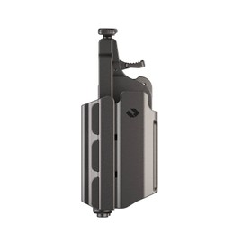 Orpaz T40 Adjustable and Modular S&W Holster Compatible with OWB S&W M&P 2.0 9mm Holder with Light/Laser/Sight/Optics, LH-Medium, MOLLE Attachment - Will Secure Your Handgun with a Tactical Appearance