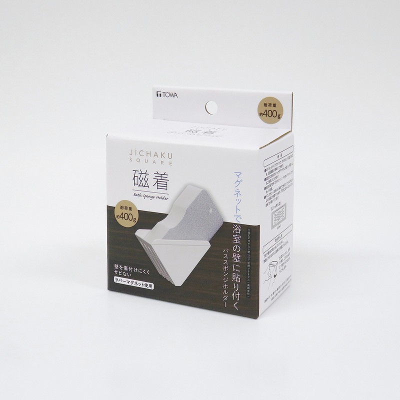 Towa Sangyo Magnet Bathroom Bath Sponge Holder Approx. 5.5 x