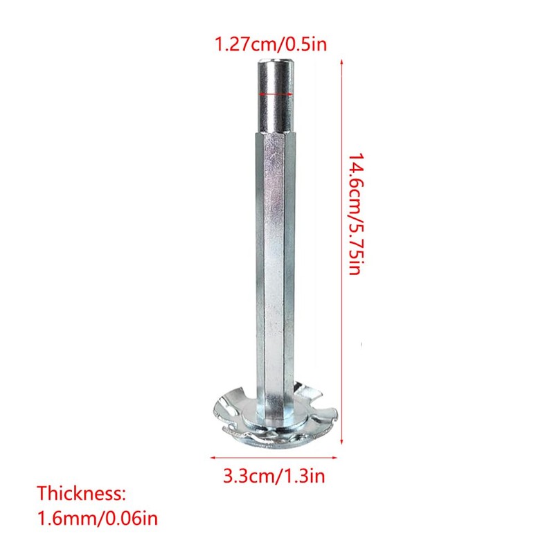 PVC Pipe Reamer, 1" Plumbing Fitting Saver Bit Socket HSS