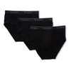 Stanfields Men’s Briefs, 6-Pack (Black, X-Large)