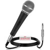 Pyle PDMIC59 - Micrófono vocal dinámico profesional, micrófono de mano