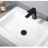 Grid Drain Strainer Assembly With Overflow for Bathroom Sink, P.O.