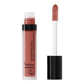 e.l.f. Cosmetics Lip Plumping Gloss, Volumizing and Hydrating, Mocha Twist, 0.09 Ounce ., Mocha Twist, 0.1 Fl Ounce