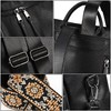 UTO Backpack Womens Ladies Rucksack Bags Double Zipper Side Pockets