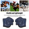 Horse Hind Leg Boots Breathable Adjustable Impact Absorbing Prevent Slip
