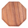 Tea Plate Natural Wood Environmental Protection Uniform Texture Odorless Serving