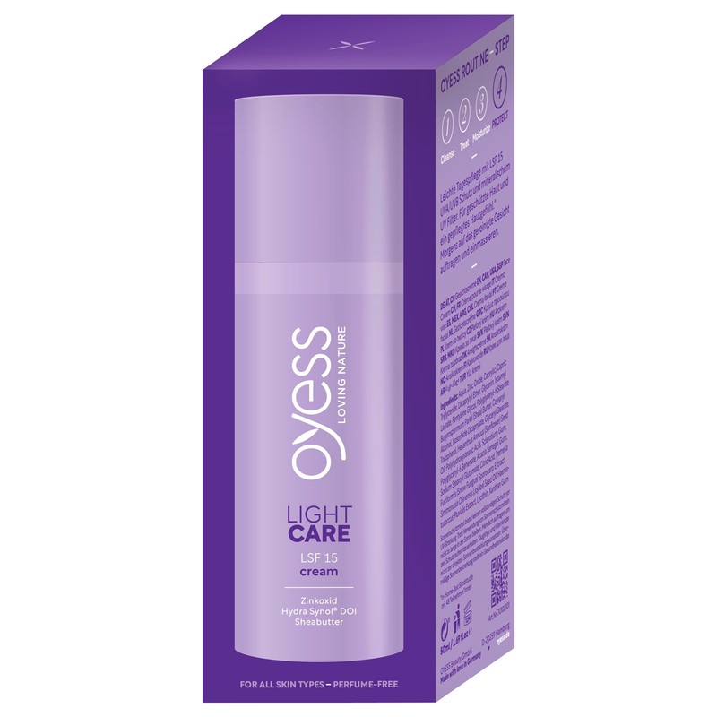 OYESS Loving Nature Face Care, Light Care, Face Cream, 50