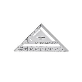 Truper ET-7A, Escuadra 7" de aluminio para muros de yeso