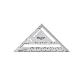 Truper ET-7A, Escuadra 7" de aluminio para muros de yeso
