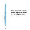 Ateco 59 Curved-Petal Tube