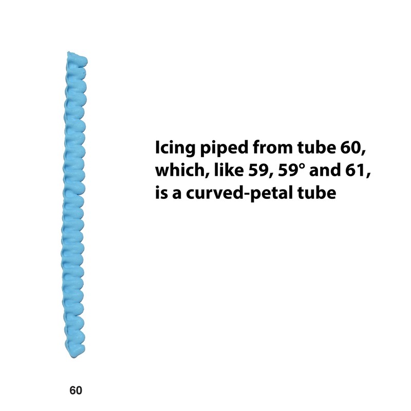 Ateco 59 Curved-Petal Tube