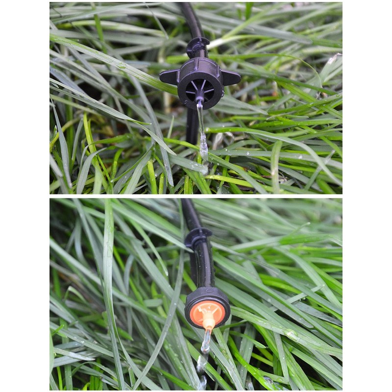 UCLEVER Irrigation Drip Support Stakes for Flower Beds, Vegetable Gardens,