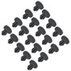 MECCANIXITY Silicone Snap in Locking Hole Plugs Rubber Panel Seal