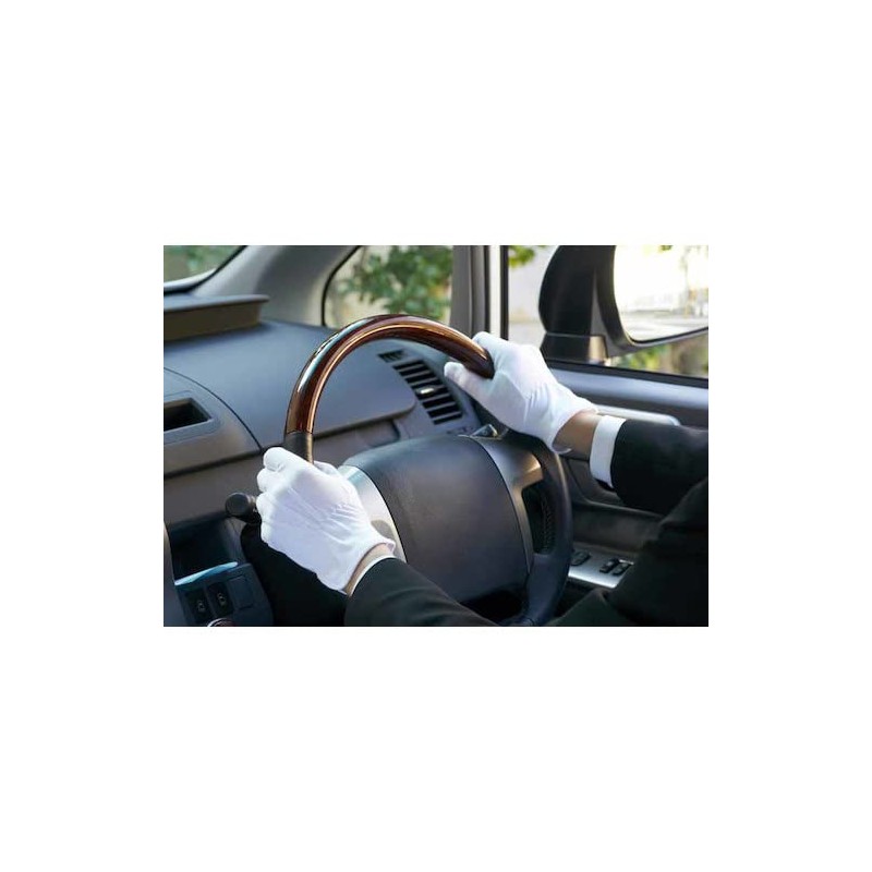 Driving Gloves, Free, White