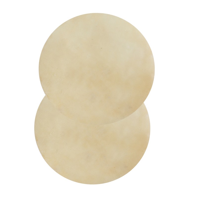 2pcs Drum Head Sheepskin Consistent Clear Sound for African Bongo