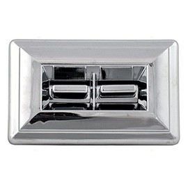 Brock Replacement Drivers Front Window Switch Bezel 2 Buttons & 6 Prongs Compatible with 80-96 Pickup Truck SUV Van 20152957