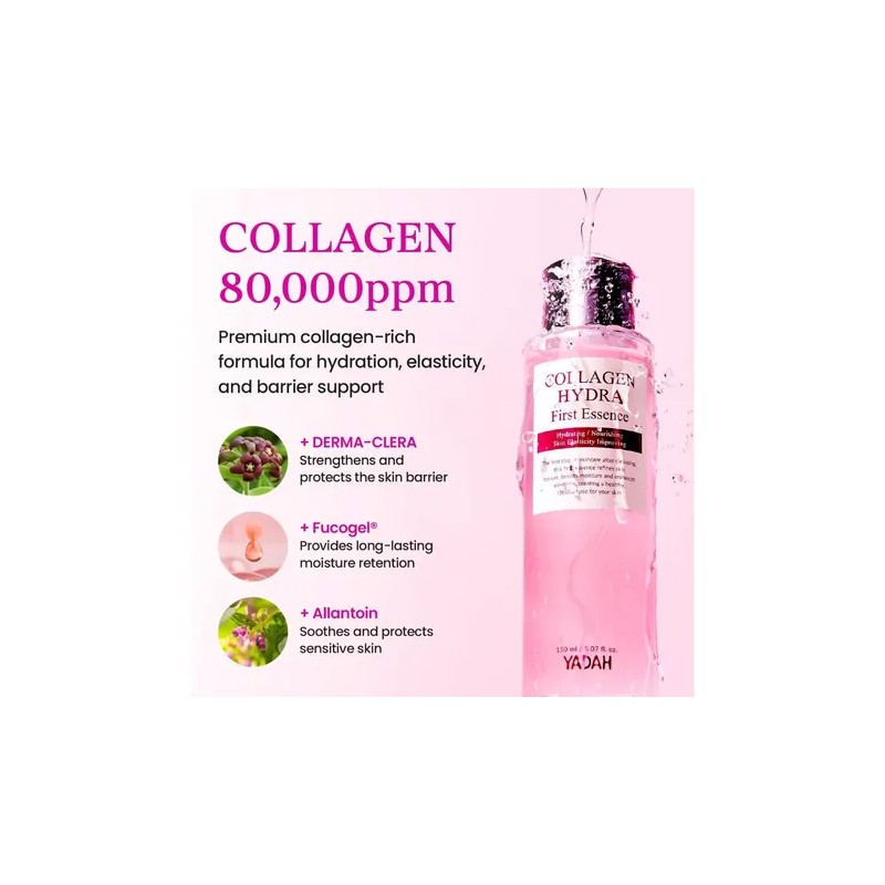 Yadah Toner Essence Colageno Hidratante 150ml