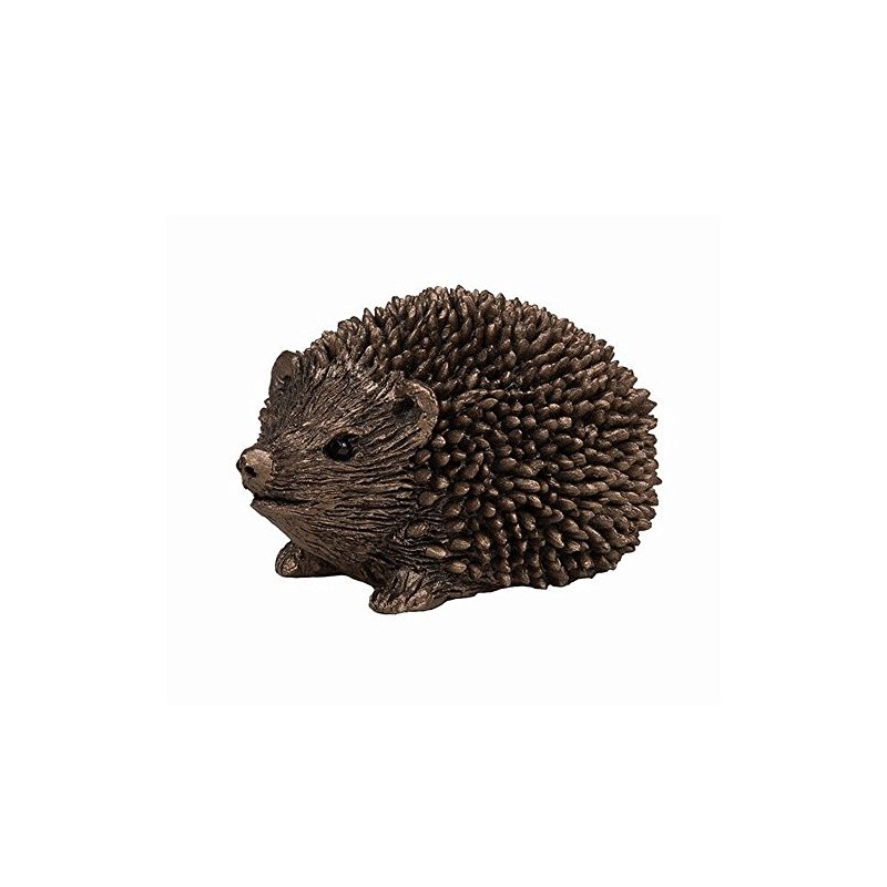 Frith Sculptures Prickly Hoglet - Baby Hedgehog Walking Bronze Figurine
