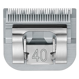 Rotschopf24 Aesculap shaving head cutting set for Moser: Max 45 + Max 50. For choice: KM2, KM5, KM10, KM Supera Pet, KM Supera Horse, Max 50+, MaxGo. Aesculap: FAV5, Durati (GT 310 SnapOn 0.25 mm #40)