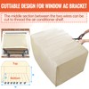 Window Air Conditioner Covers for Outside Unit to Protect AC